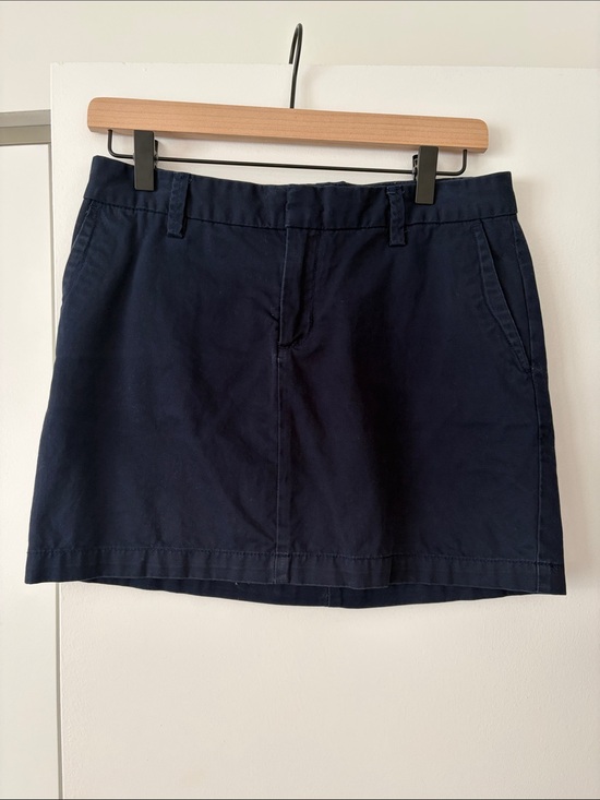 GAP Dresses & Skirts - GAP 100% Cotton Dark Navy Cotton Mini Skirt